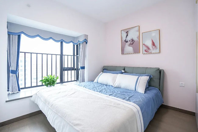 82㎡三居室，打造多能實用性玄關(guān)，打造效率型生活居所